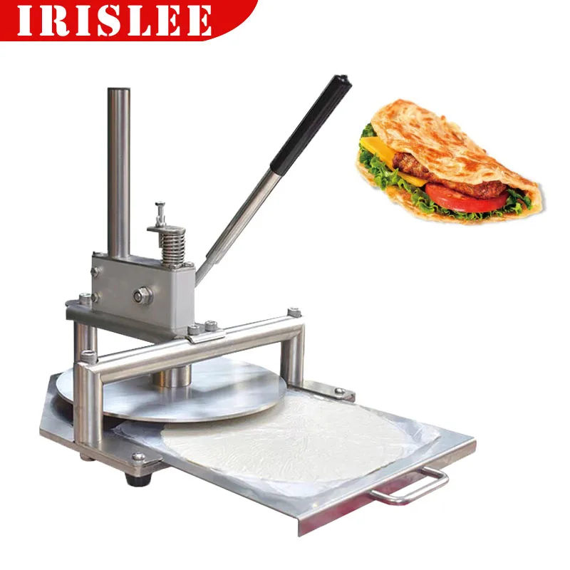 Pizza Dough Press Machine Manual 20Cm Flattening Press Dough Roller Sheeter Chapati Pressing Machine Pastry Presser