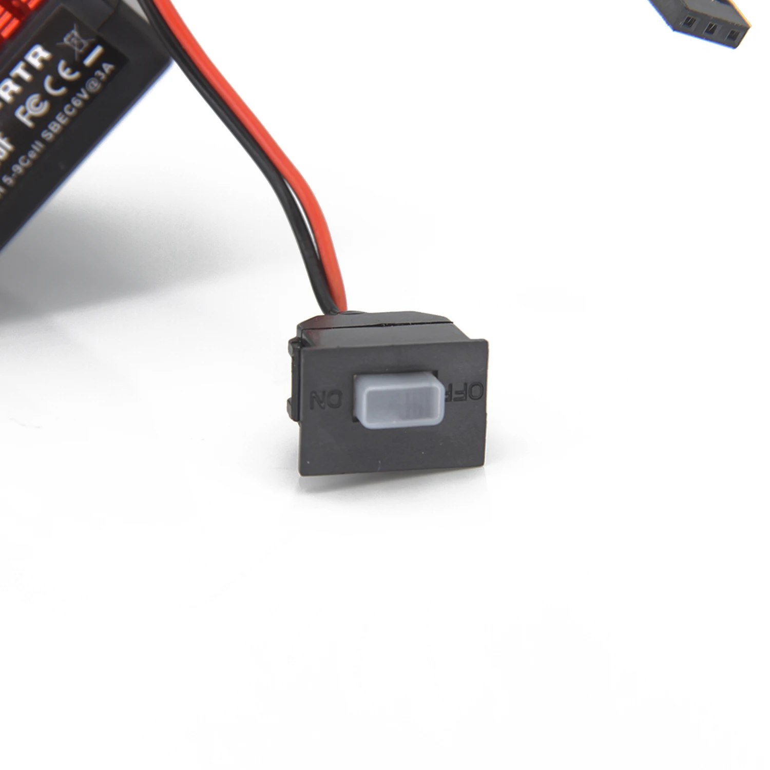 ESC Impermeabile 60A con 3 Modalità Integrate, RTR T/XT60/Tamiya 6V/3A BEC 2-3S per Auto RC 1/10 1/12, Crawler, Motore 540/550/750