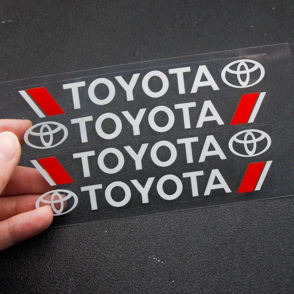 مقبض باب السيارة حماية الخدش ملصق مقبض الباب ملصق شعار نمط لتويوتا C-hr Rav4 يارس هايلكس بريوس مقبض ملصق