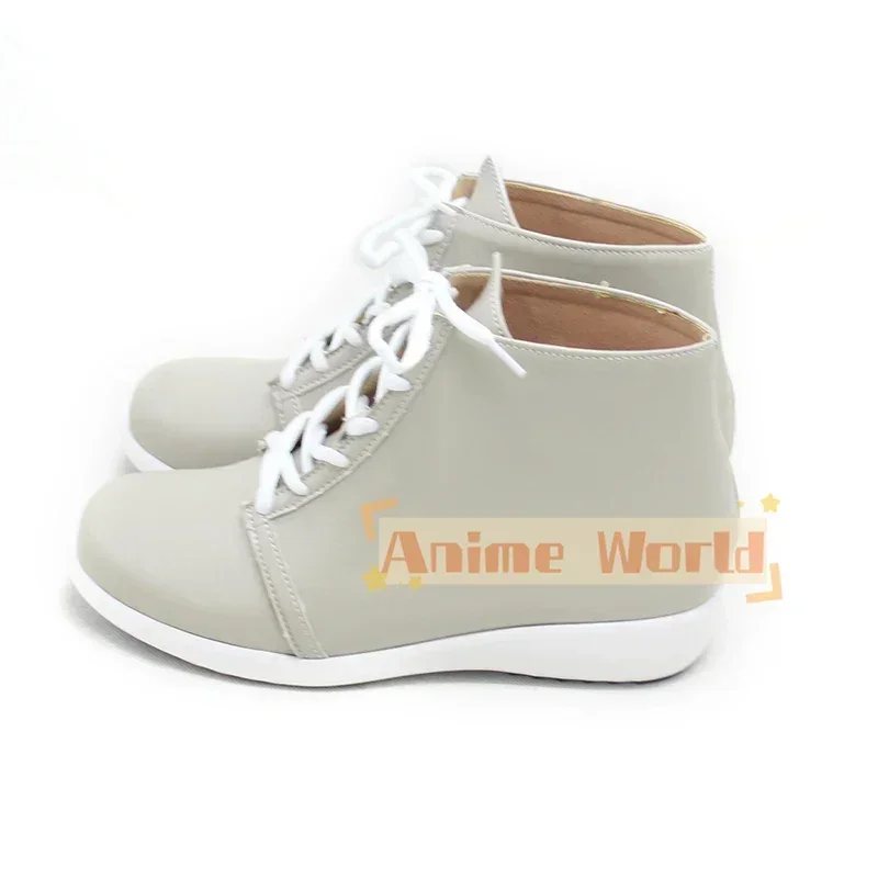 อาซุซาวะ โคฮานะคอสเพลย์รองเท้าเกมโปรเจ็กต์เซไกรองเท้า PU ฮาโลวีนคาร์นิวัลรองเท้าคอสเพลย์อุปกรณ์ประกอบฉากสั่งทำพิเศษ