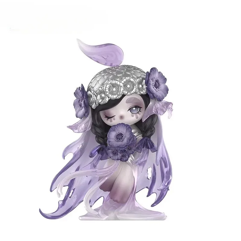 

POPMART CHAKA Wait For The Wind To Come Figurine Exquisite Decorative Trendy Blind Box Toys Genuine Home Furnishing Peripheries