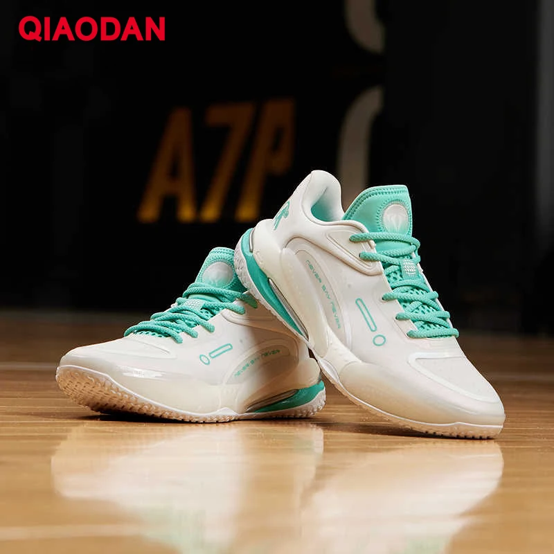 

Мужские баскетбольные кроссовки QIAODAN с низким верхом и отскоком, легкая спортивная обувь для бега, износостойкие кроссовки 2025 клыков AM33240188