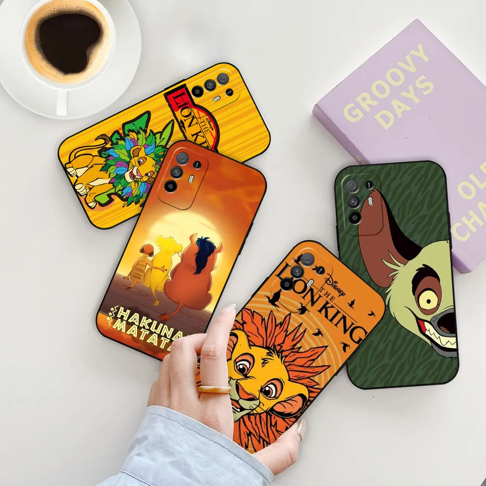 Disney The Lion King Hakuna Matata Case For OPPO A98 A94 A93 A92 A78 A76 A74 A73 A60 A58 A57 A55 A54 A53 A38 A17 A16 A15 A9 Case