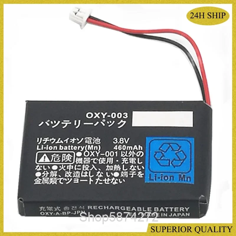 

10Pcs/Lot 3.8V 460mAh OXY-003 Rechargeable Battery For Nintendo GBM Game BoyMicro Controller OXY-003 Battery