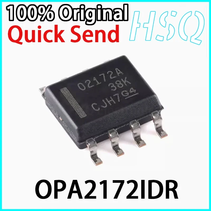 5PCS Original OPA2172IDR Screen Printed O2172A SOP8 Operational Amplifier Brand New in Stock