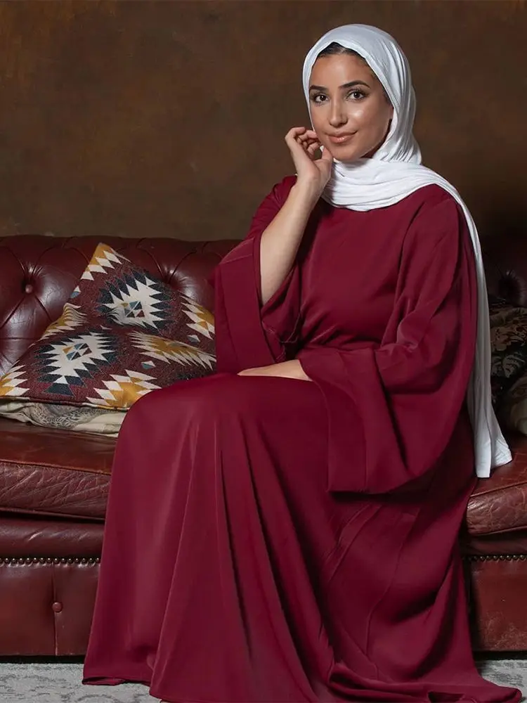 Abaya de lujo de Dubái para mujer, Vestido musulmán modesto, caftán islámico, Túnica marroquí, Turquía