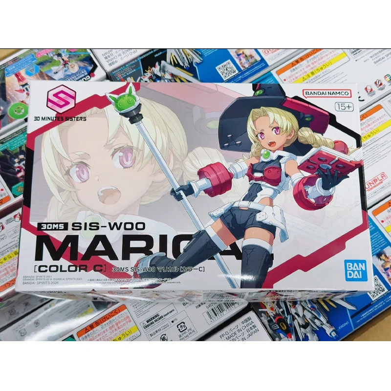 

Оригинальная сборная модель Bandai 30MS SIS-W00 Marical [Цвет C] — аниме-фигурка, игрушка для мальчиков и девочек, подарок для детей