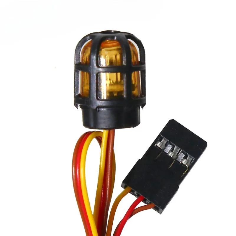 1 pz 360 Gradi Rotante Luce LED Lampada di Ingegneria per 1/14 Escavatore Tamiya RC Camion Rimorchio Ribaltabile Scania 770S Auto Parti Fai Da Te