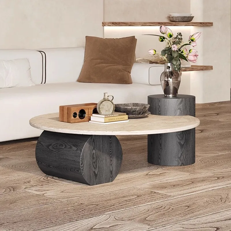 

Wabi Sabi Rustic Coffee Table Spacious Design Durable Aesthetic Coffee Table Premium Luxury Meubles De Maison Furniture Home