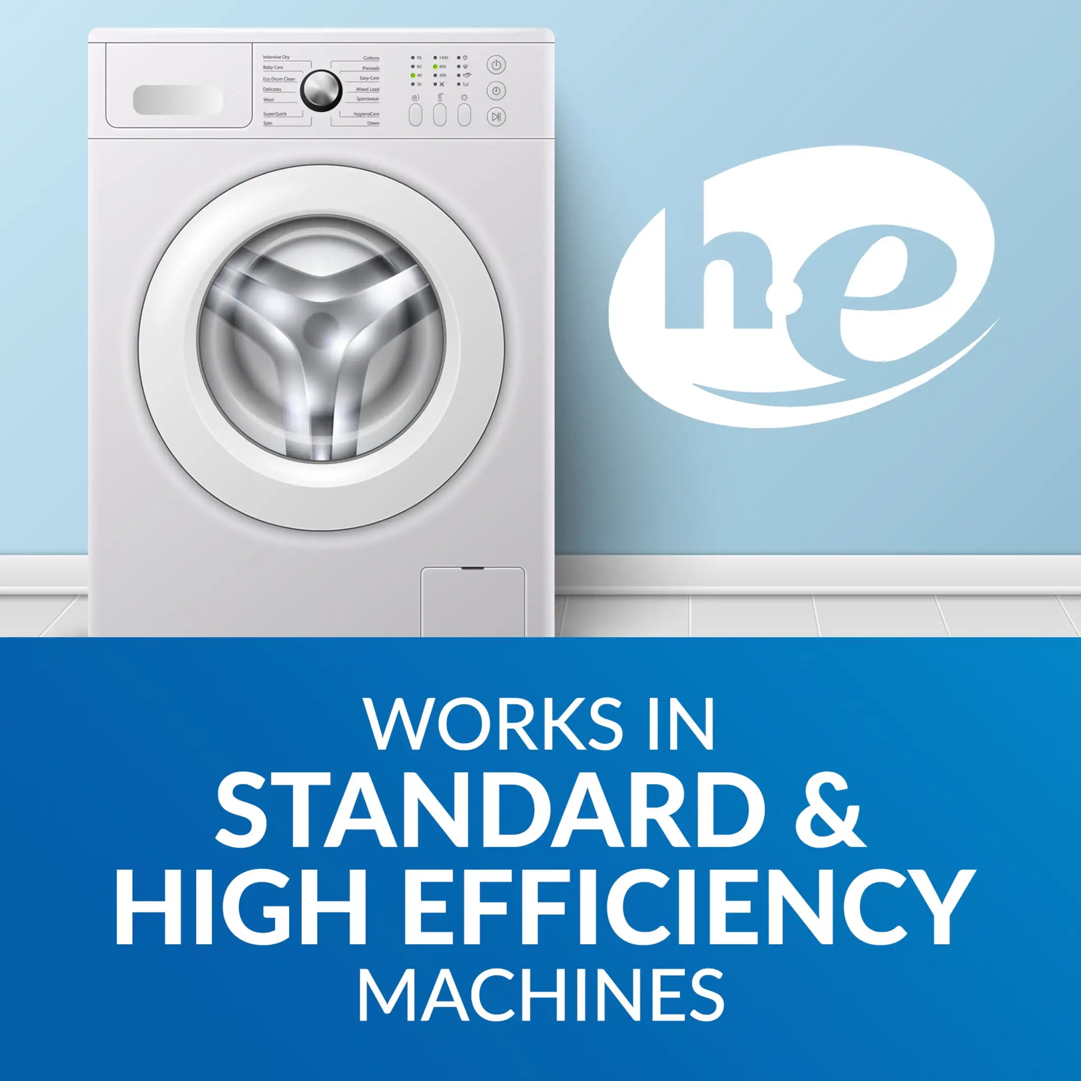 Detergente líquido para roupas com 172 cargas, 206,4 fl oz