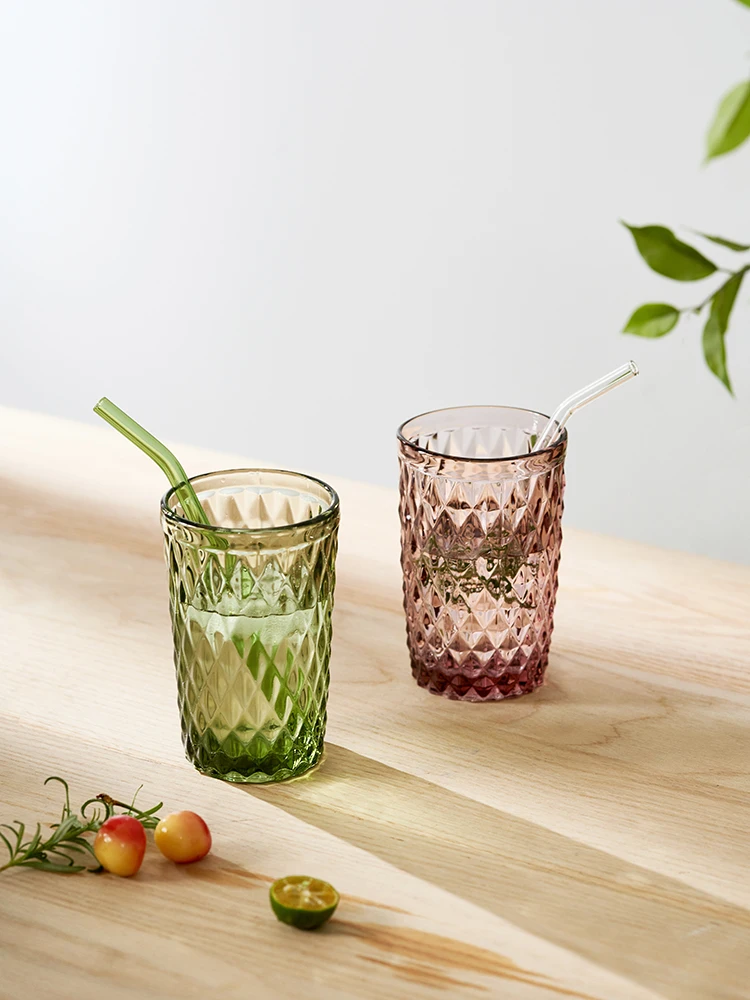 Bicchiere rotondo portatile nordico colorato tazza riutilizzabile creativa vino bicchiere da Champagne whisky Cocktail Caneca prodotti per la casa