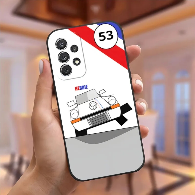 Herbie, Number 53 Phone Case For Samsung Galaxy S23 S22 S10 S20 S30 S21 S8 S9 Pro Plus Ultra Fe Design Back Cover