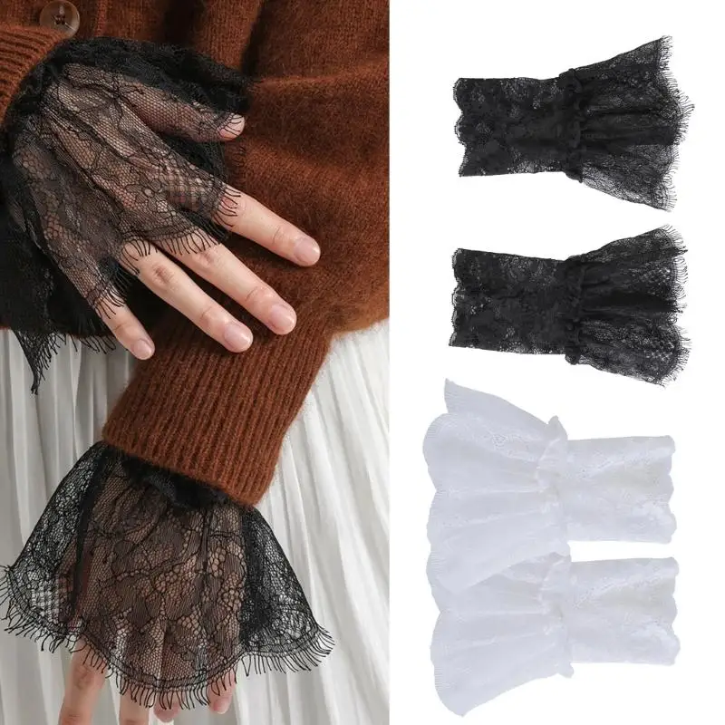 652f-elegant-lace-flower-sleeves-wrist-cuffs-sleeves-cuffs-extension-for-women-2pair