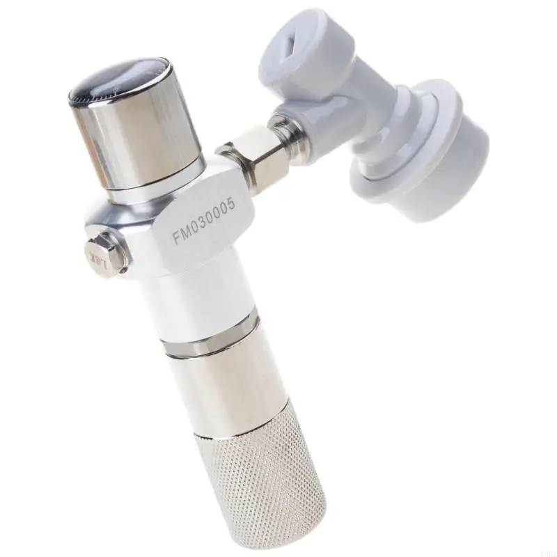   Nitrogen Coffee Mini Gas Regulator Coffee Gas Chargers with Ball Lock Disconnects for Nitrogen Coffee Growler