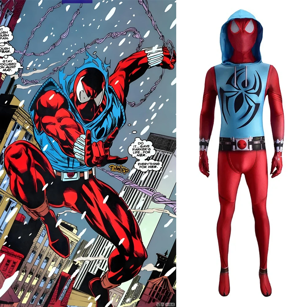 scarlet-spiderman-cosplay-hood-spider-costume-spandex-3dprined-cosplay-disfraces-de-halloween-costume-bodysuit-superhero-costume
