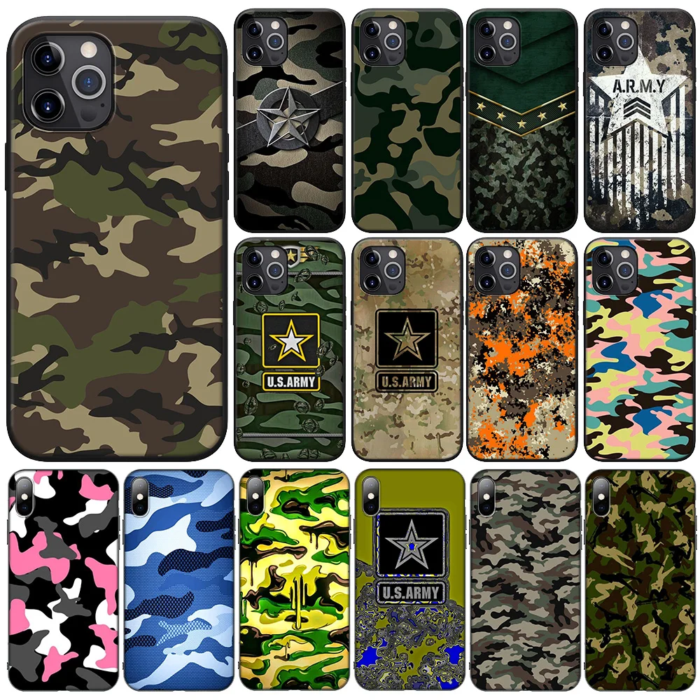 F-28 Camouflage Camo Army New Phone Case for Xiaomi Redmi 10C 10 9C S2 10 9T 10A 9C 9A 9 8A 8 7A 7 6A 6 Pro NFC