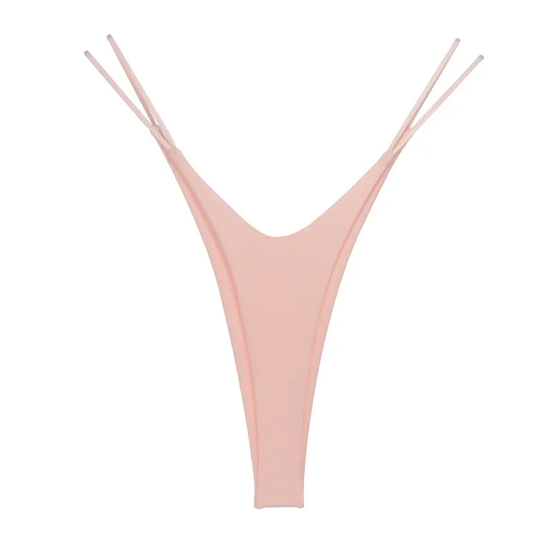 Сексуальные хлопковые стринги с высоким разрезом, женские большие размеры, фитнес-стринги с подтяжкой бедер, бесшовное мини-нижнее белье с низкой посадкой и высоким вырезом, стиль бикини