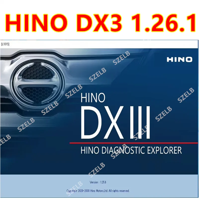 2026 Hino Diagnostic Explorer 3 Hino DX3 v1.26.1 2026 Diagnostic Software + unlocked keygen + free help install + install video