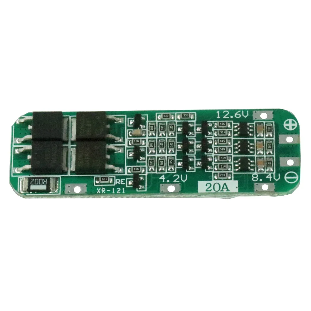 3S 20A Li-ion Lithium Battery 18650 Charger Protection Board PCB BMS 12.6V Cell Charging Protecting For arduino Board Module