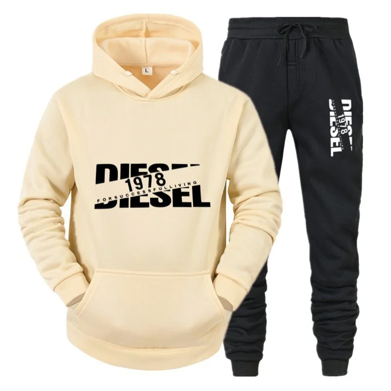 

Комплект с капюшоном, весенне-осенний детский комплект с капюшоном и штанами, комплект из двух предметов, детский комплект одежды с длинными рукавами, новый продукт