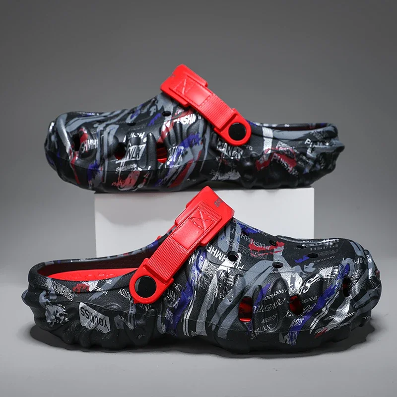 

Flat Sandals Men Shoes Slippers Men Garden Platform Sandals Man Summer Sandals Male Sneakers Outdoor Flip Flops Home Clogs
