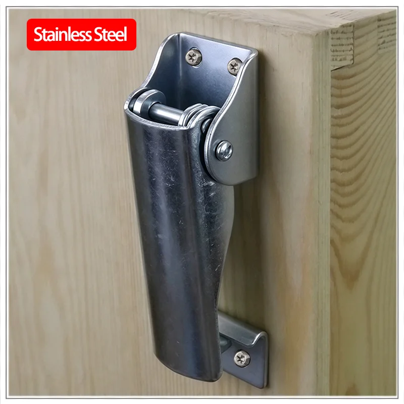 4pcs Stainless Steel Industrial Electrical Buckles Anti-Losening Toolbox Hidden Fasteners Tight Connection Hardware Applications