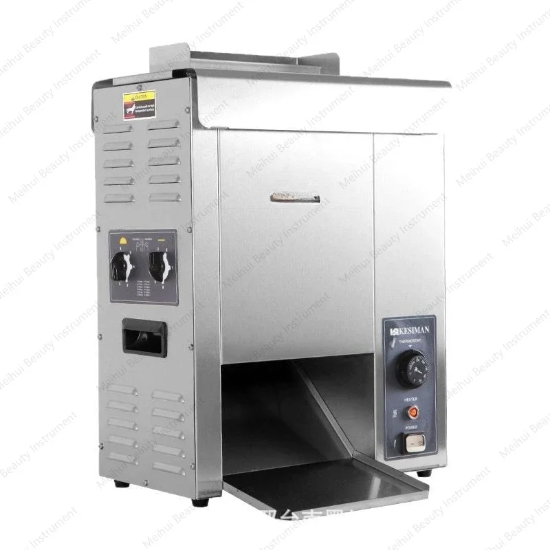 Commercial Fast Crawler Chain Hamburger Machine Automatic Baking Bag Heating