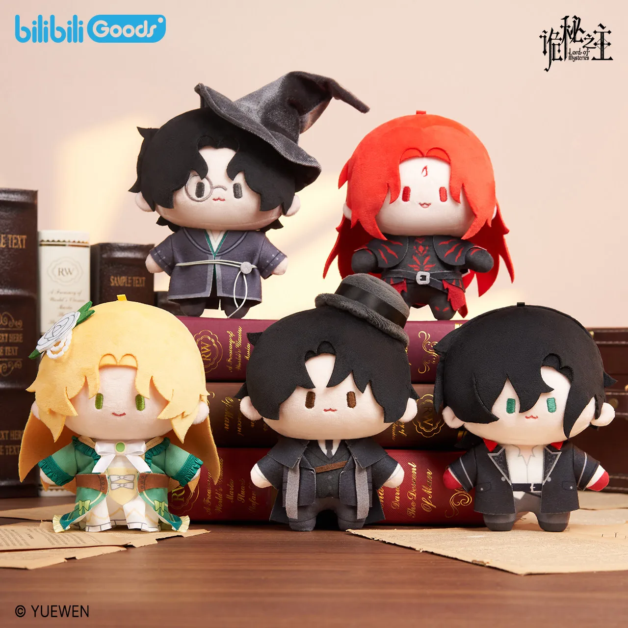 

Lord Of Mysteries Klein Moretti Anime Peripherals Cotton Plush Doll Decorative Backpack Pendant Fans Birthday Gift Plush Toys