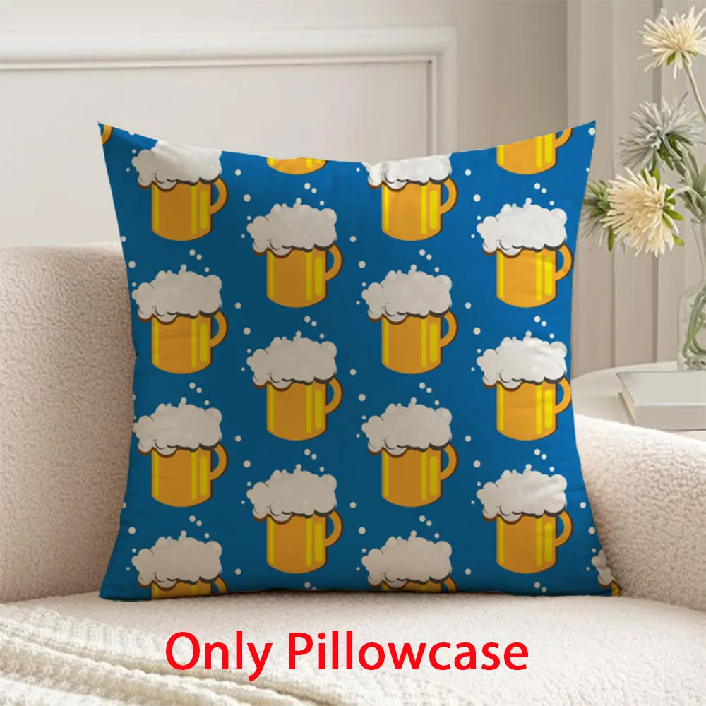 

Oktoberfest Pillow cover decorative 45x45 cushions cover for party pillow case decorative cushions