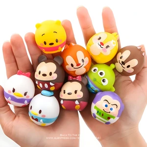 Disney mickey mouse ponto winnie 10 pçs/set 3.5cm figura de ação anime decoração coleção estatueta brinquedo modelo para crianças presente 10 principais vendas bonecos turma do mickey - №4