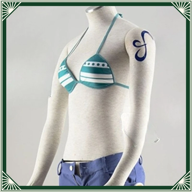 

Anime Cosplay Costumes Sexy Swimsuit Women Girl Bikini Suspenders Underwear Swimming Pool Party Bra Bathrobe Pants set