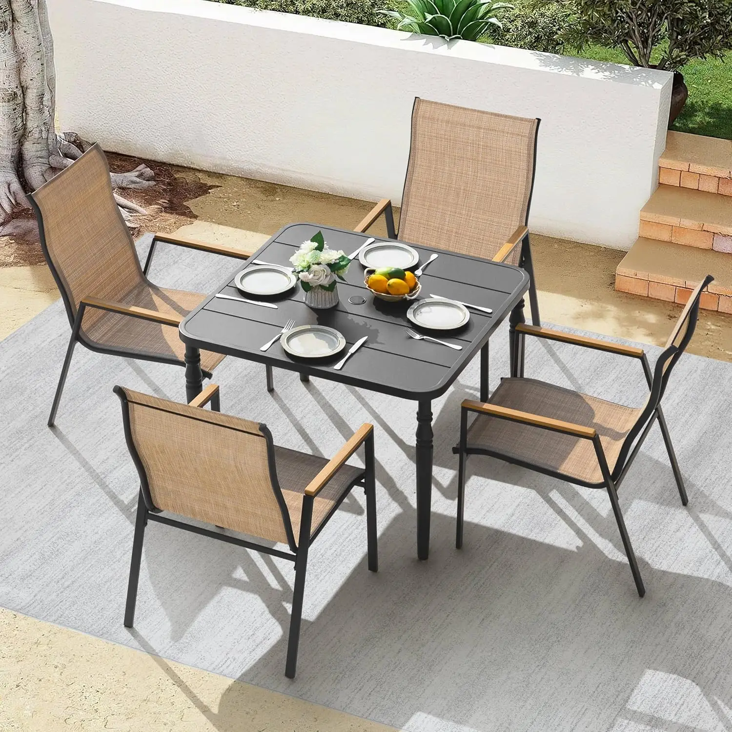 Thumbnail 3 - #18 Stackable Dining Chairs Sale