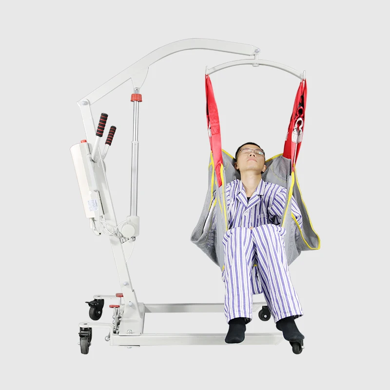 Universal portable patient lift and carry lifter transfer for disabled people with sling