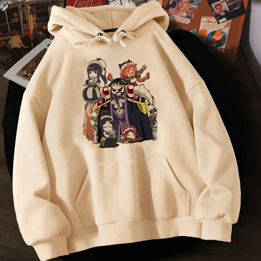 

Overlord hoodies women vintage anime y2k aesthetic Fleece tracksuit female anime Hooded Shirt