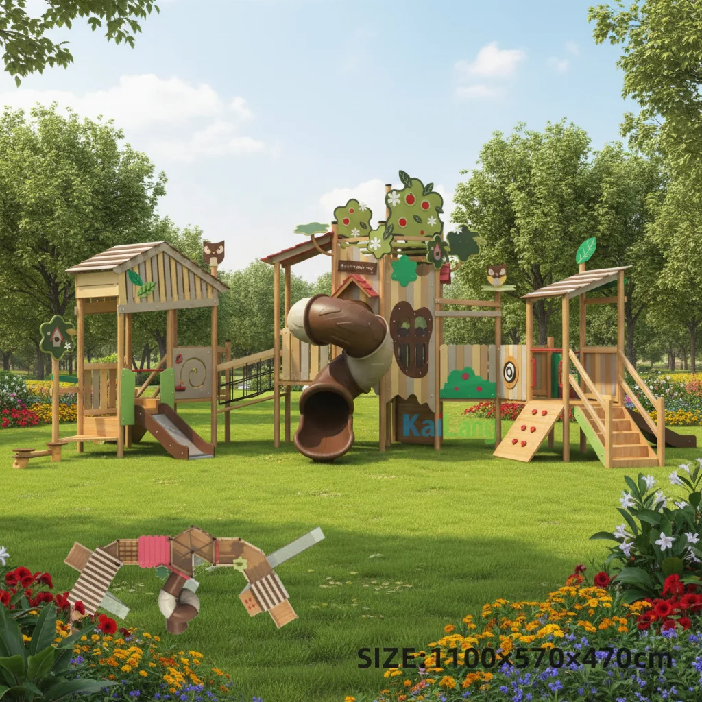 숲 정원 나무 놀이공원 어린이용 고품질 야외 스포츠 장 - Outdoor Children'S Park 리뷰 및 가격