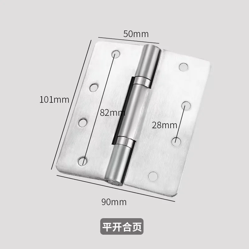 مفصل كتم سميك للأم والطفل ، النسخة الكورية من الفولاذ المقاوم للصدأ ، مفصل محمل ، 4 في ، بيع بالجملة #6