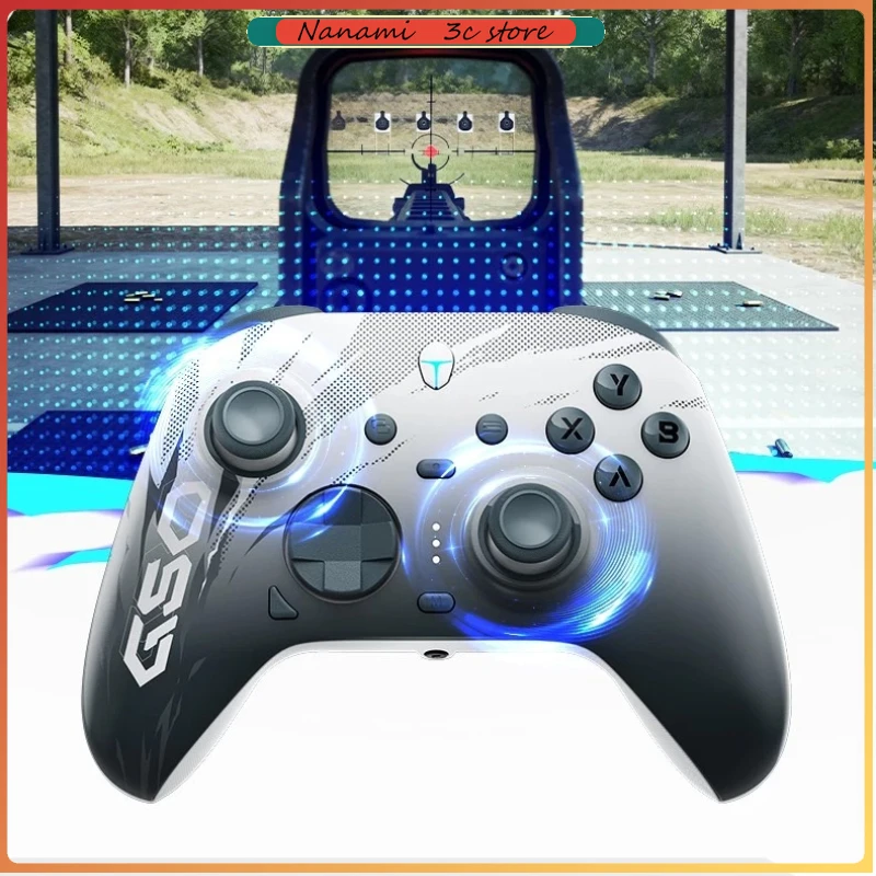 Hunting Blade G50 Gamepads Dual 8K Triple-Mode NS Micro-Switch Trigger Game Controller for PC Switch 2 Android FPS Games Gifts