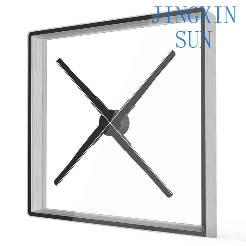 3D holographic square 47cm advertising machine