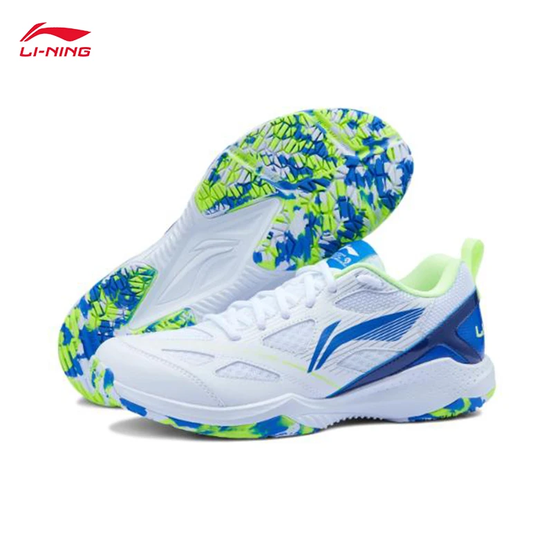 أحذية تدريب كرة الريشة للجنسين من LI-NING JF LITE أحذية رياضية مريحة تسمح بمرور الهواء AYTU025