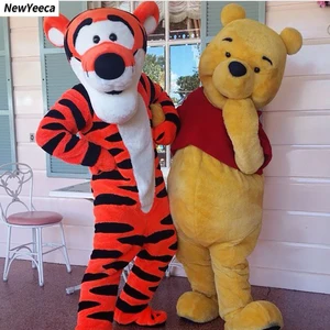 Disney Winnie Pooh Bear y Tigger Too Cosplay Mascot Toy Disfraz de juguete Adulto Adulto Propiedad de publicidad Propiedades de publicidad 10 mejores ventas Disney Adultos Adultos - №10