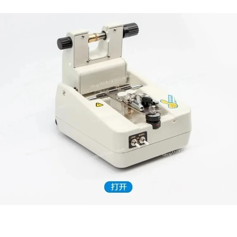 Gla sses Equipment Half Frame Lens Slotting Wire Drawing Machine, Stainless Steel Processing Automatic Slotting Machine