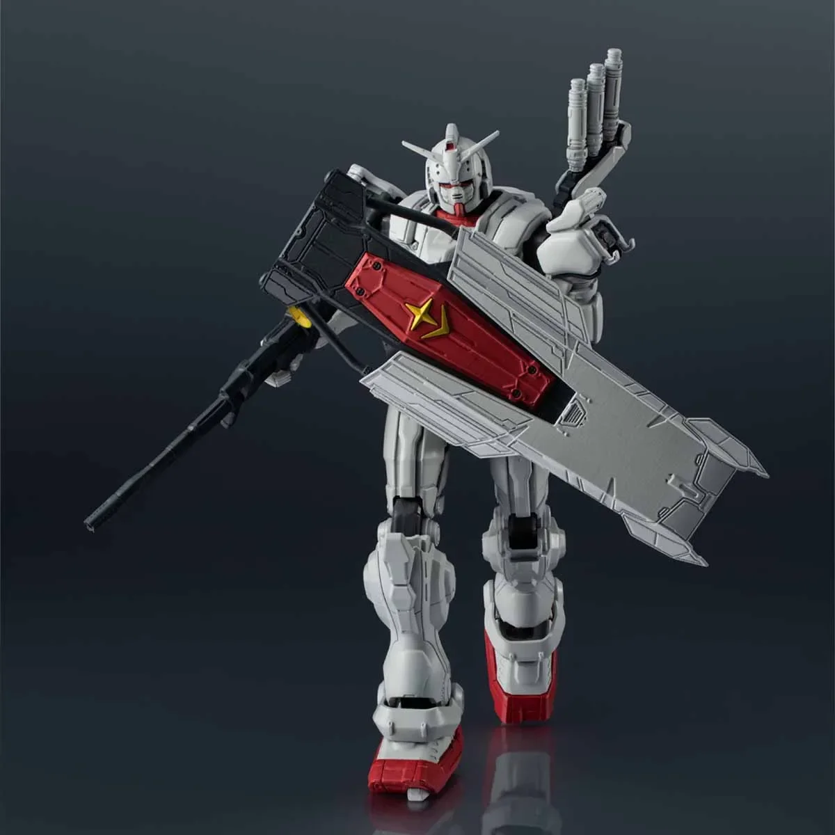 มีสินค้าในสต็อก ของแท้จาก Bandai ฟิกเกอร์แอคชั่น GUNDAM GU Series ZAKU GUNDAM EX ของเล่นสำหรับเด็กชาย/เด็กหญิง/เด็ก/ของขวัญคริสต์มาส