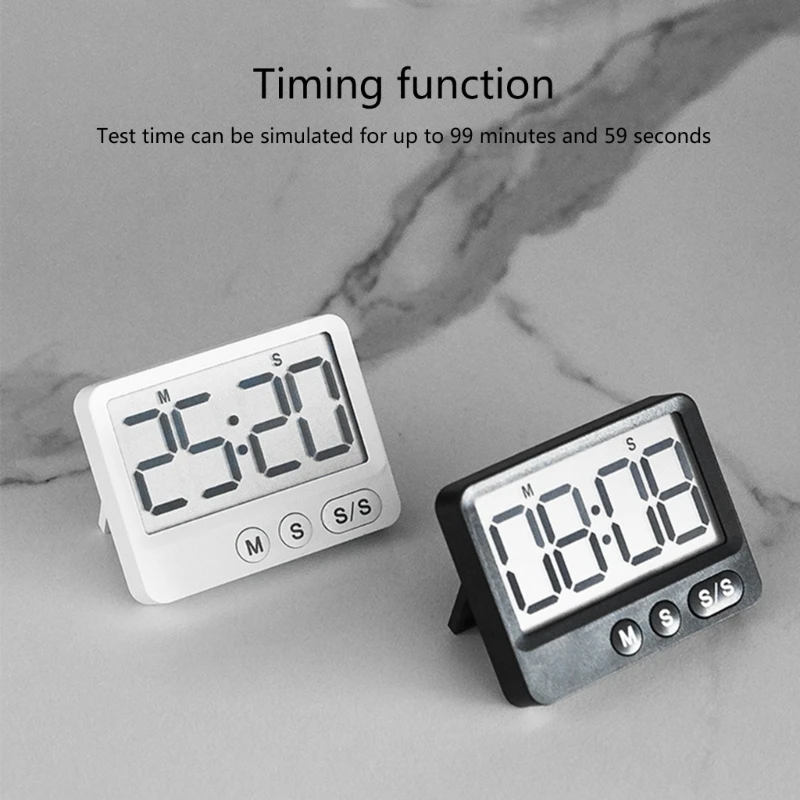 Timer Large Screen Digital Timer Kitchen Timers Digital Countdown Cooking Timer Cookimg Accessories for Dropshipping