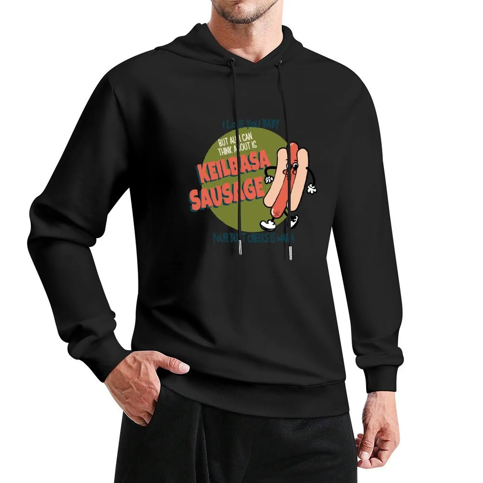 

Kielbasa Sausage Lyrics Tenacious D Pullover Hoodie autumn jacket men hoodie