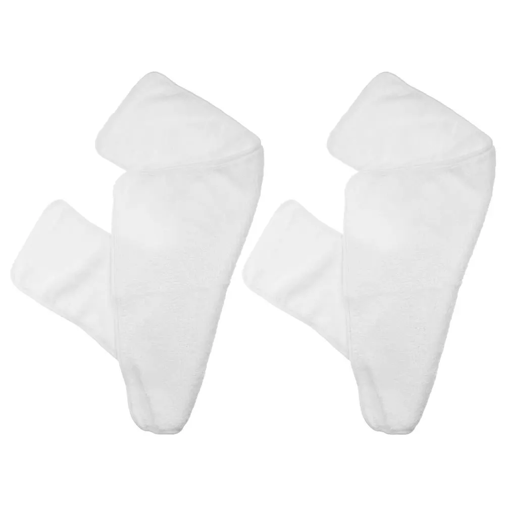 

2Pcs Coral Fleece Hair Towels Fast Dry Salon Supplies Absorbent Soft Towels for Hair Wrapping and Styling Salon Supplies