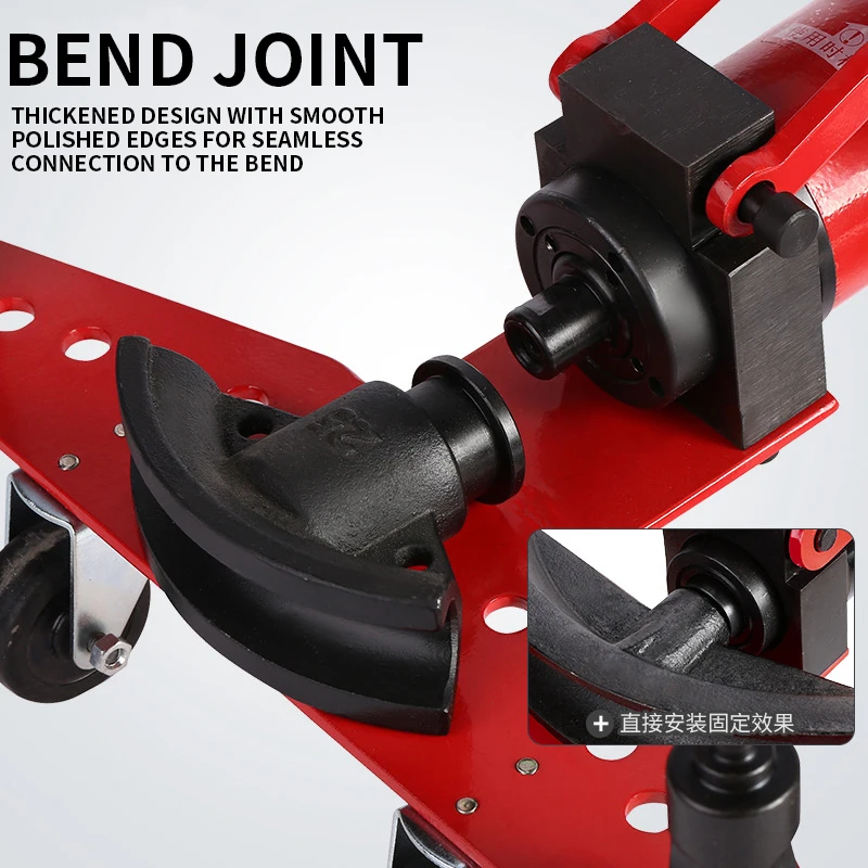 

Manual Hydraulic Pipe Bending Tool SWG25 - For 10-25MM Pipes, Precision Bending Equipment