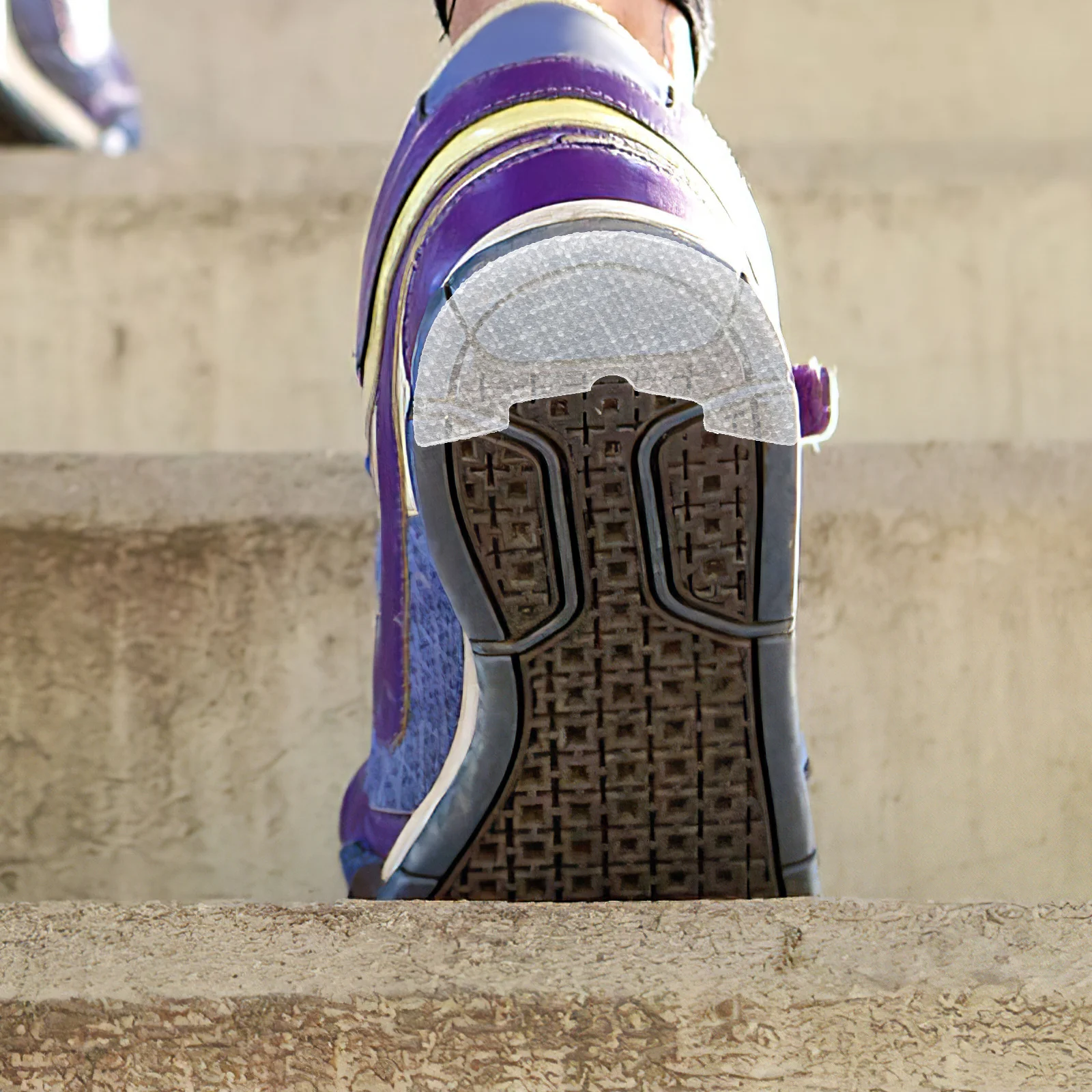 

Anti Slip Stickers for Soles Non Slip Shoe Pads Sole Protectors Noise Reduction Pads Lightweight Durable Travel Friendly Soft