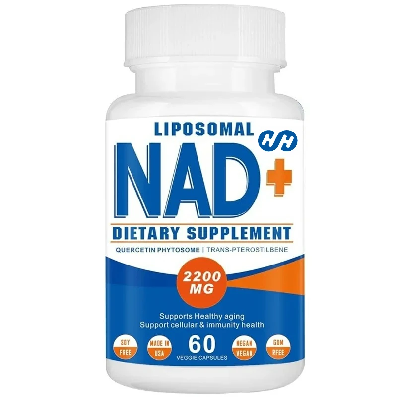 

Liposomal NAD+supplement - Suitable for Both Men and Women, Enhances Cellular Energy and Anti-aging, 60 Capsules