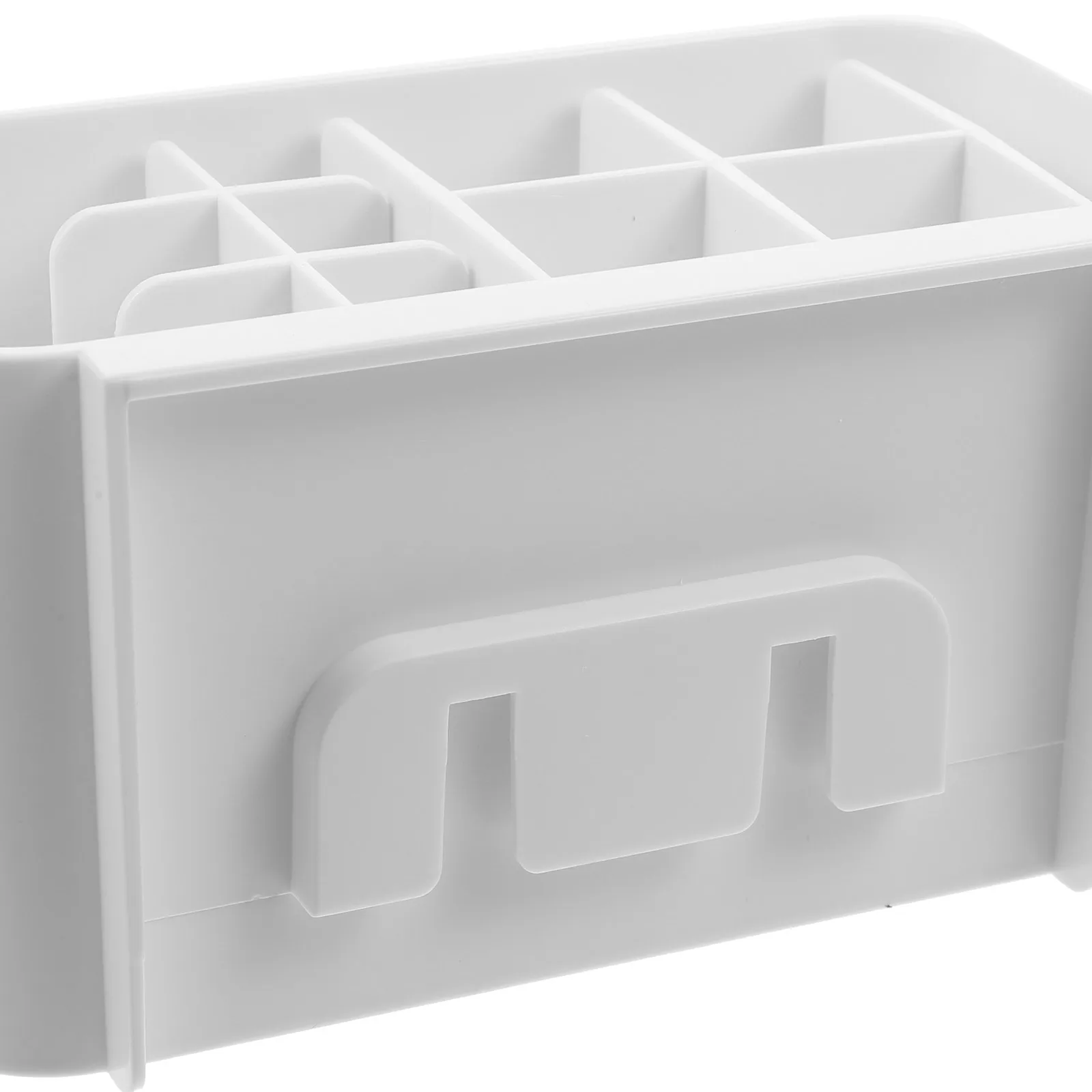 

Premium Toothbrush Box Multi Grid Storage Case Detachable Partition Box Bathroom Organizer Holder Nail-Free Container