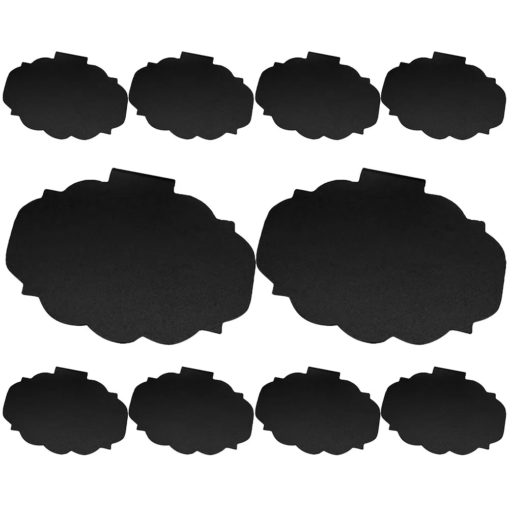 

10Pcs Blackboard Label Clips Reusable Chalkboard Price Display Holders for Bins Baskets Pantry Storage Organizing Removable